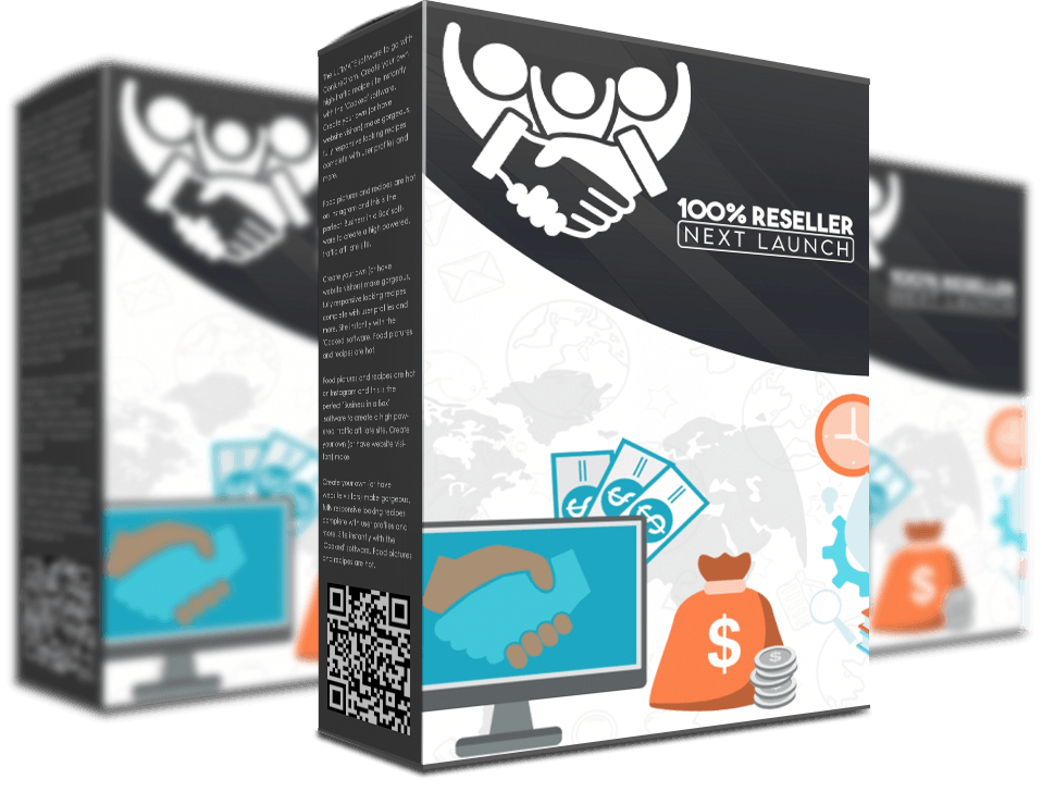100% Reseller Next Launch boxshots