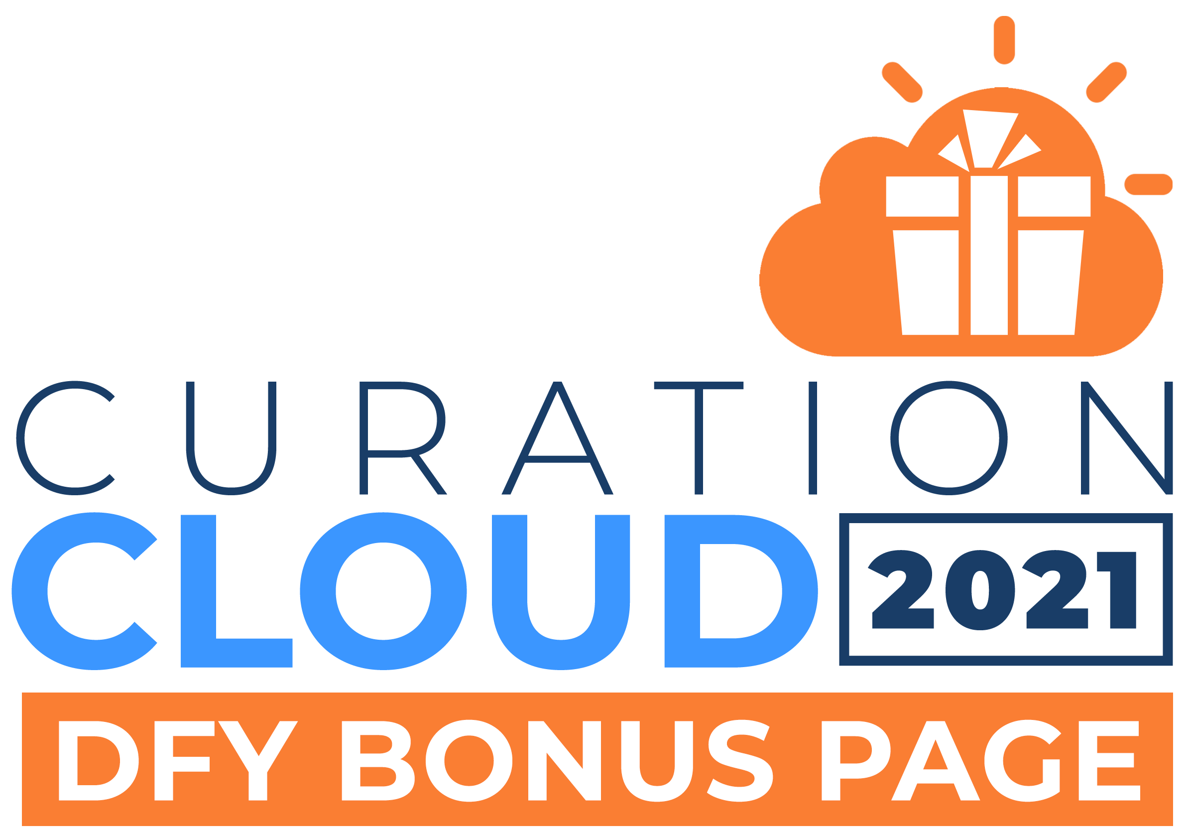 Curation Cloud 2021 DFY Bonus Page logo