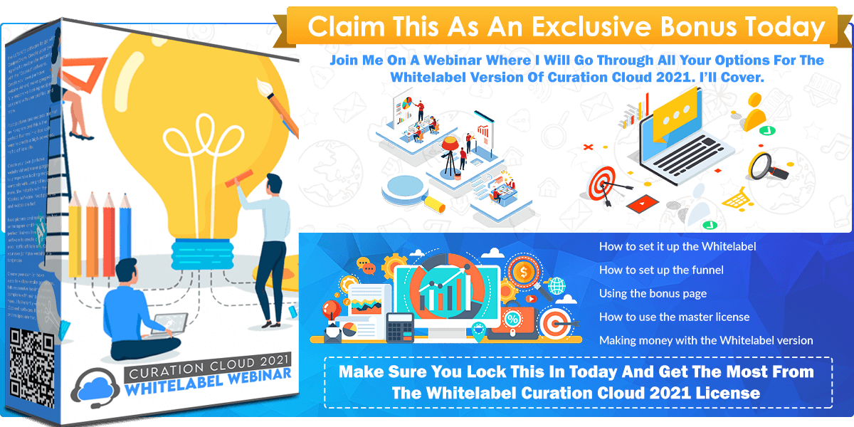 Curation Cloud 2021 Whitelabel Webinar infographics