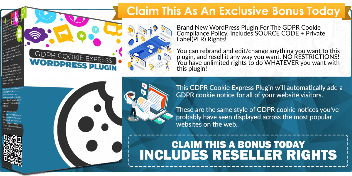 GDPR Cookie Express Worldpress Plugin infographics