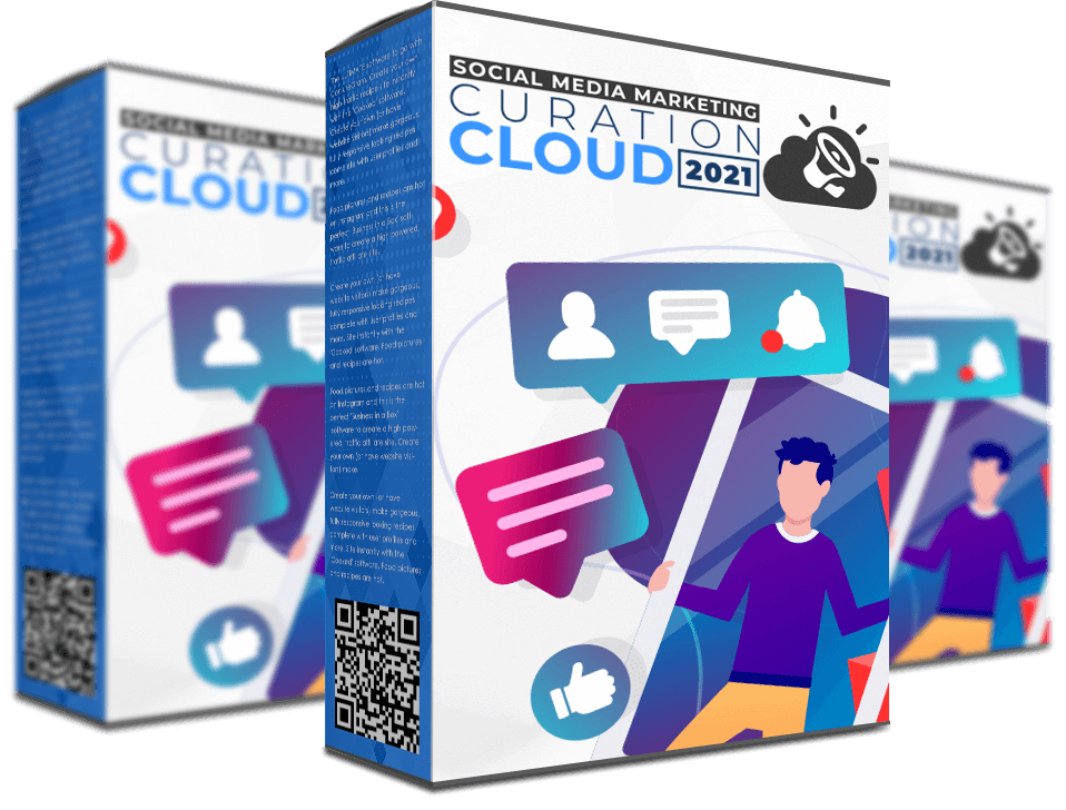 Social Media Marketing Curation Cloud 2021 boxshot
