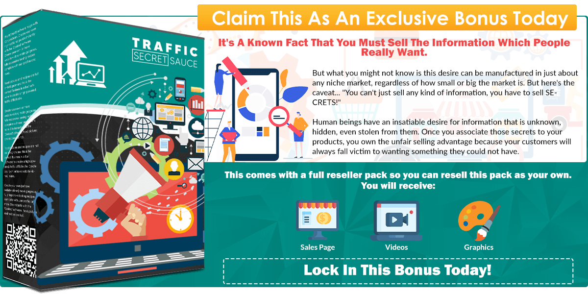Traffic Secret Sauce infographics