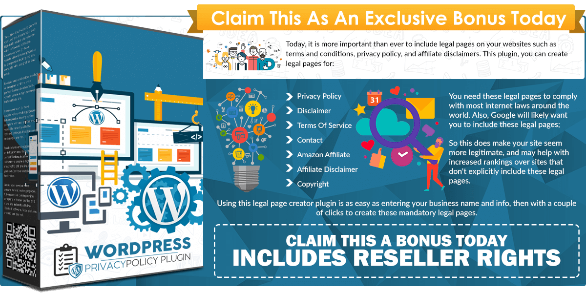 WorldPress Privacy Policy Plugin infographics