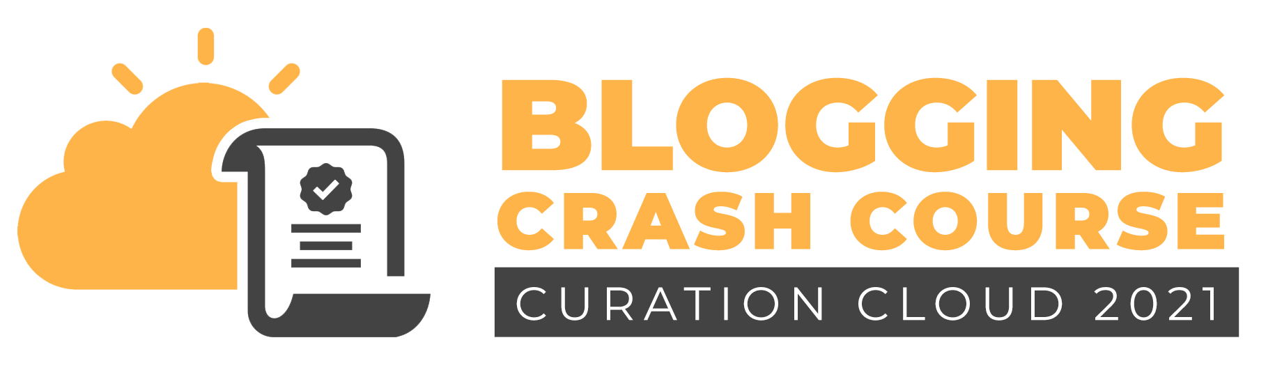 blogging crash course cc2021 logo