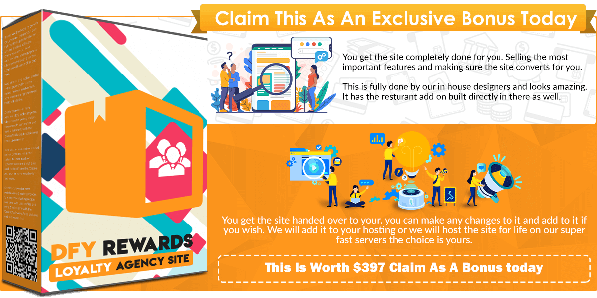 dfy rewards loyalty agency site infograhics