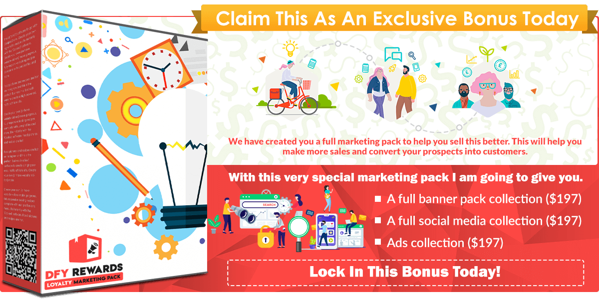 dfy rewards loyalty marketing pack infographics