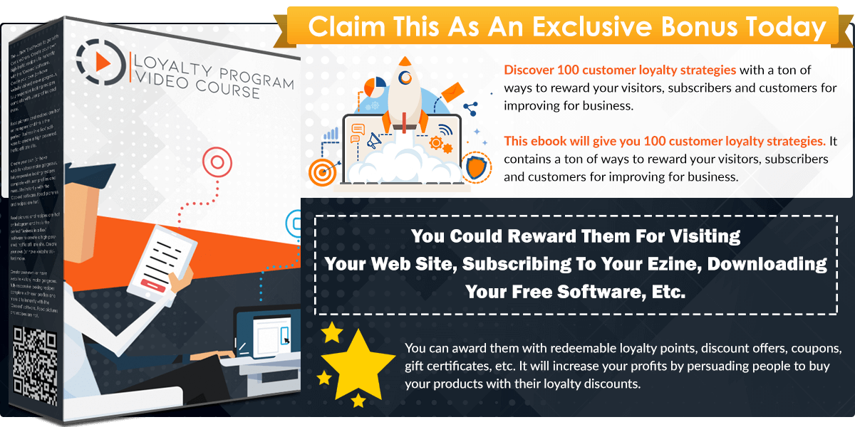 loyaly program video course infographics