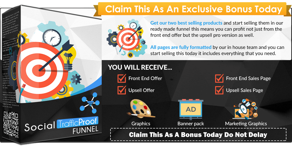 social traffic proof funnel infographics
