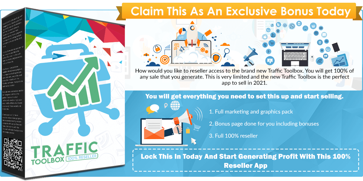 traffic toolbox 100% reseller infographics