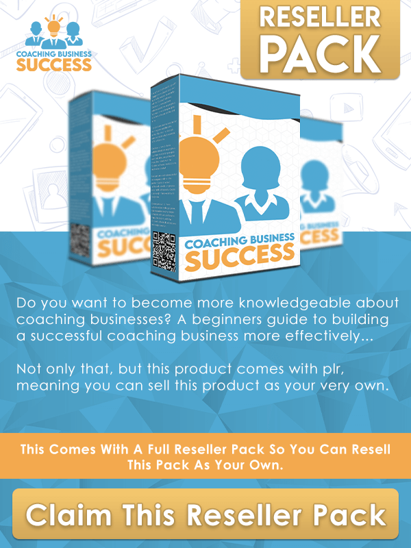 Coaching business Success reseller pack