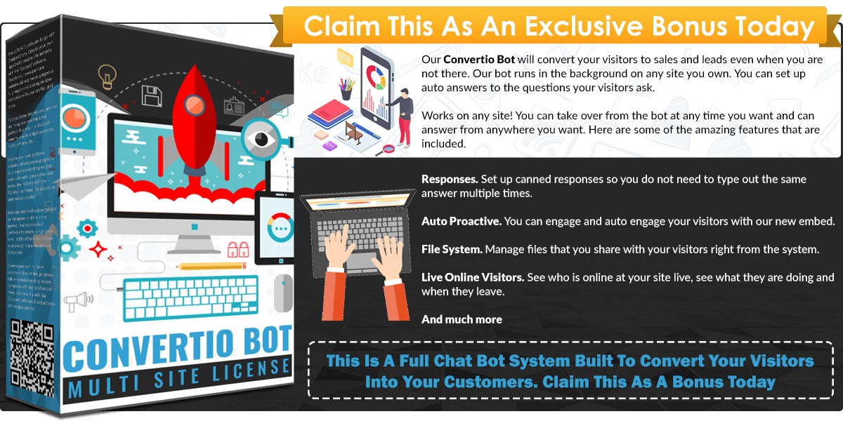 Convertio Bot Multi Site License infographics