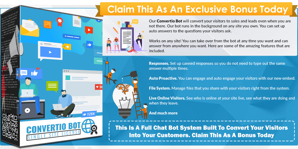 Convertio Bot Single Site License infographics