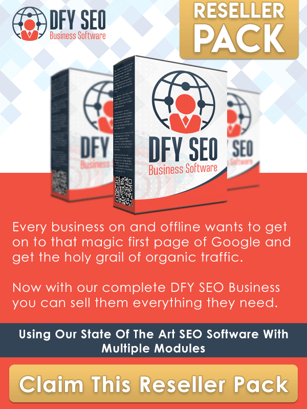 DFY SEO Business Software