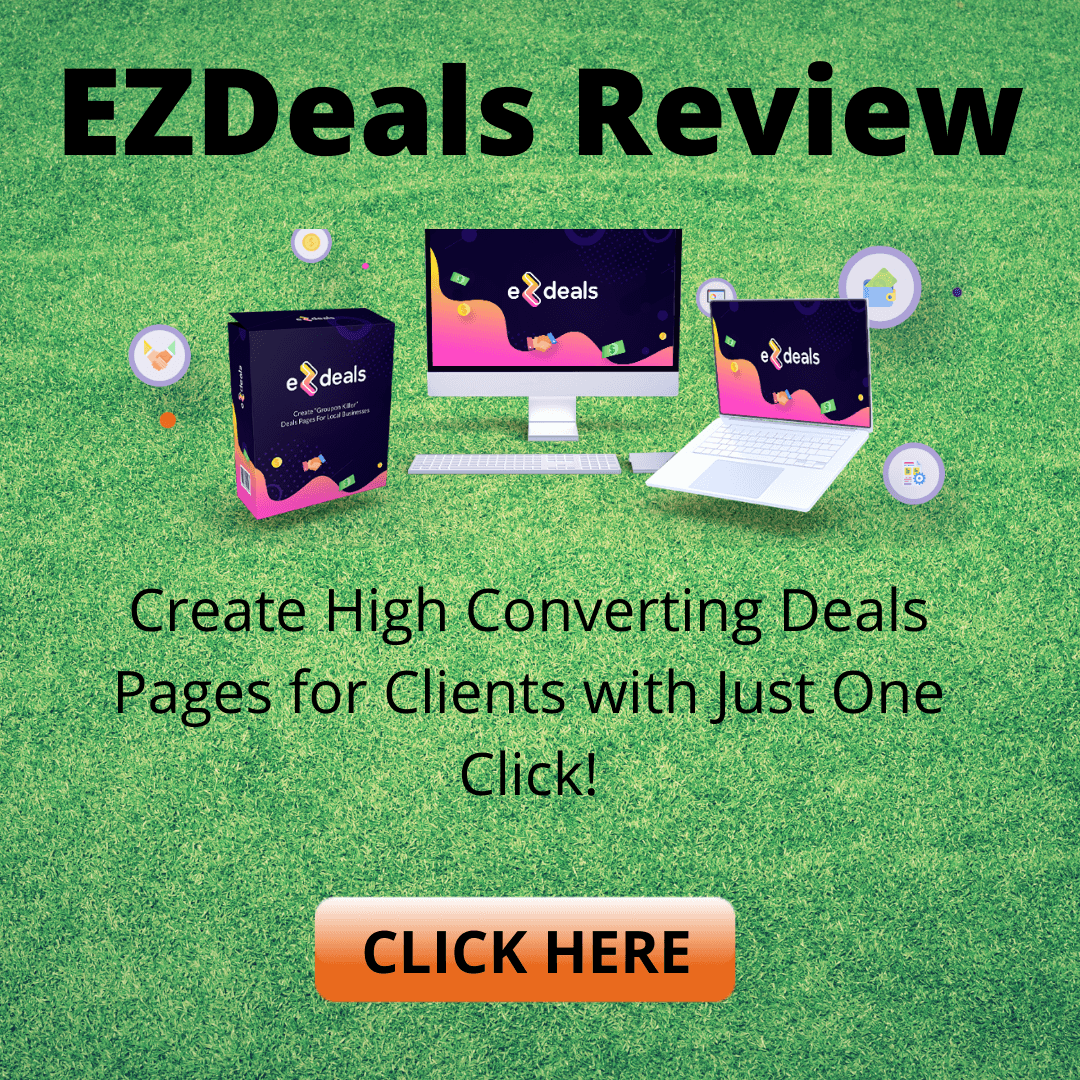 EZDeals Review Front Page