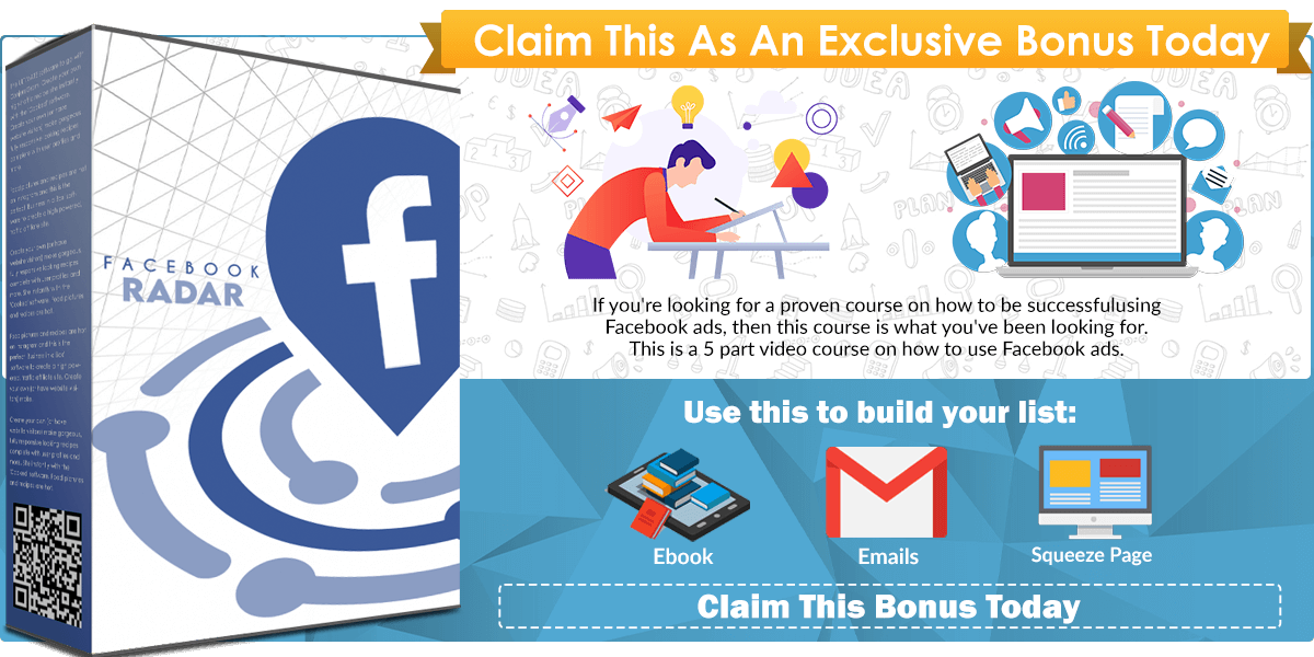 Facebook Radar infographics reseller template-3row