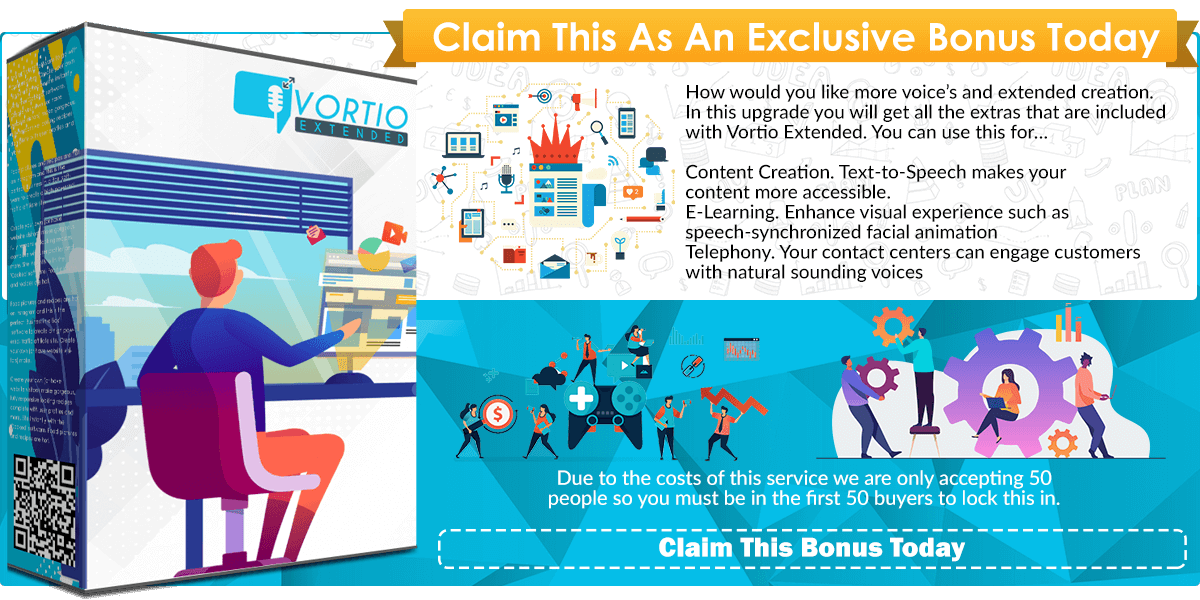 Vortio Extended infographics template