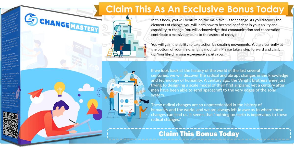 Change Mastery infographics template