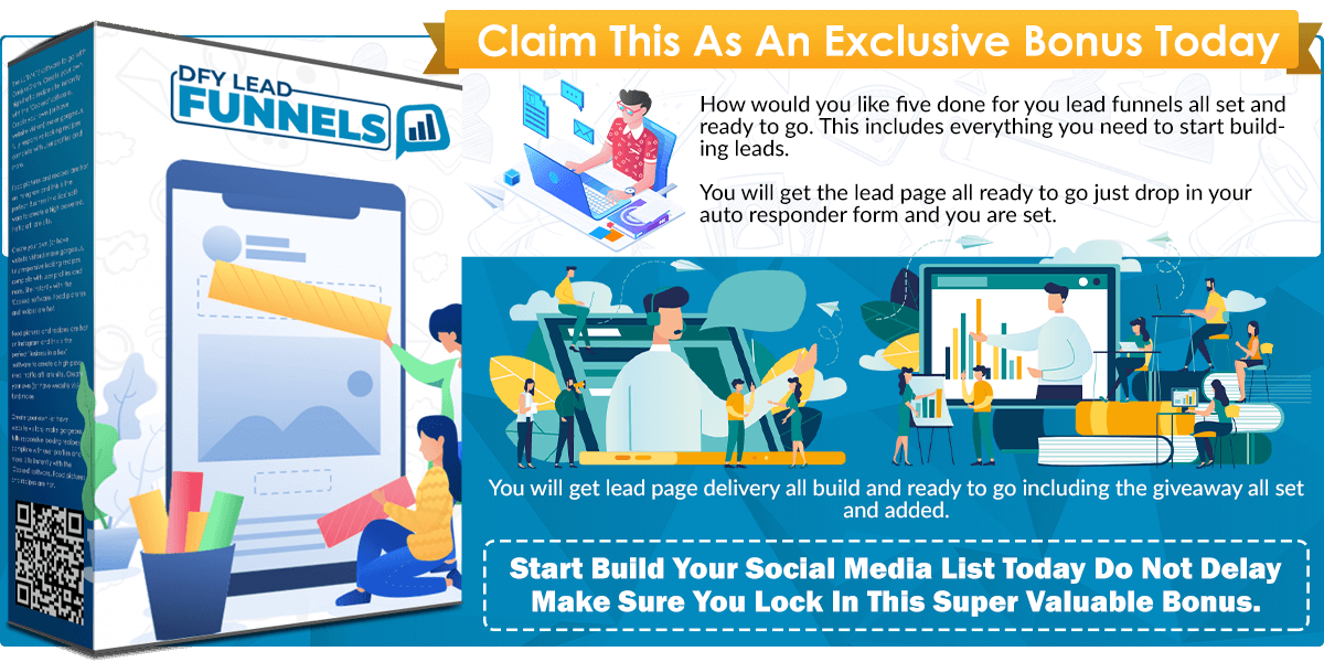 DFY Lead Funnels infographics