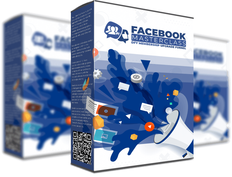 Facebook Masterclass DFY Membership Upgrade Funnel boxshots