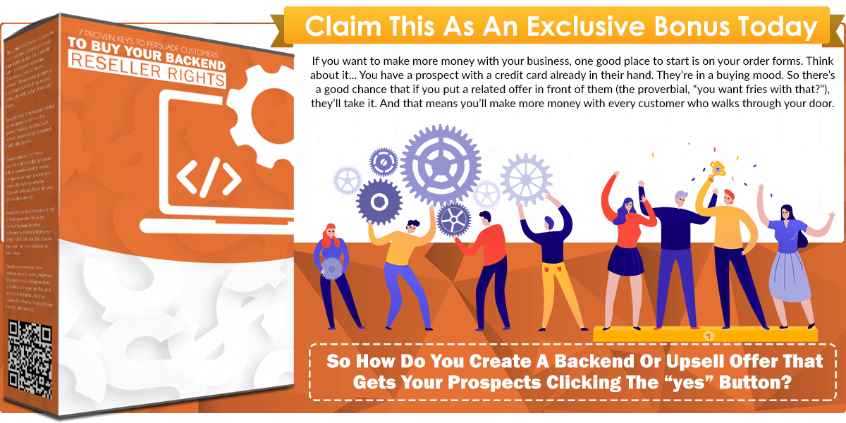7 Proven Keys To Persuade Customers To Buy Your Backend Reseller Rights infographics