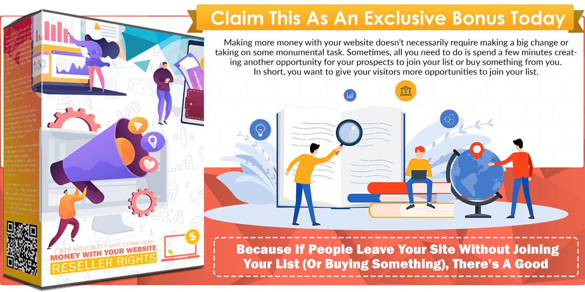 7 Set It And Forget It Ways To Make More Money With Your Website Reseller Rights infographics