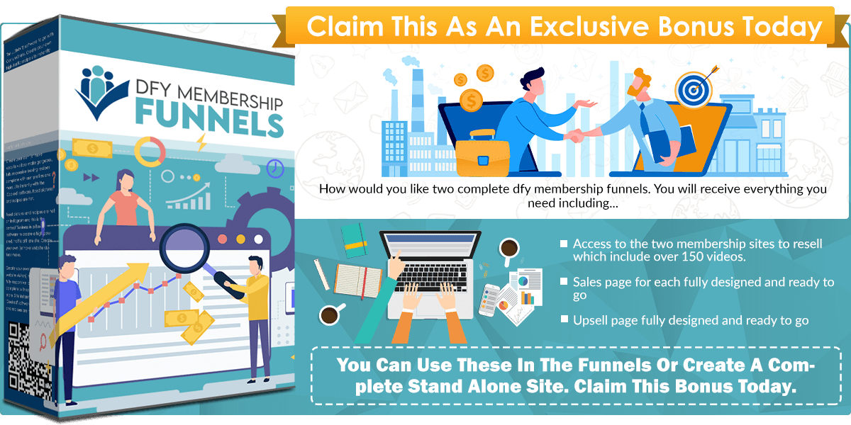 DFY Membership Funnels infographixs