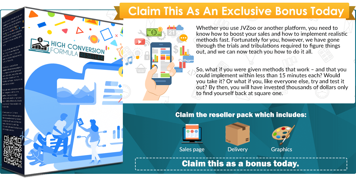 High Conversion Formula Reseller infographics reseller template