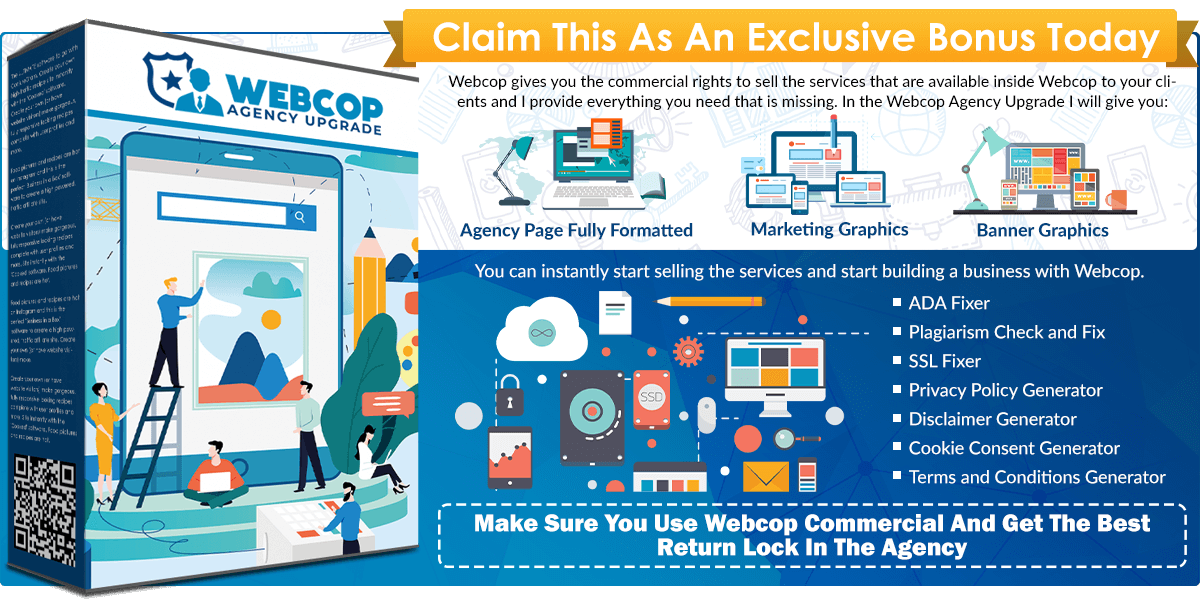 Webcop Agency Upgrade infographics