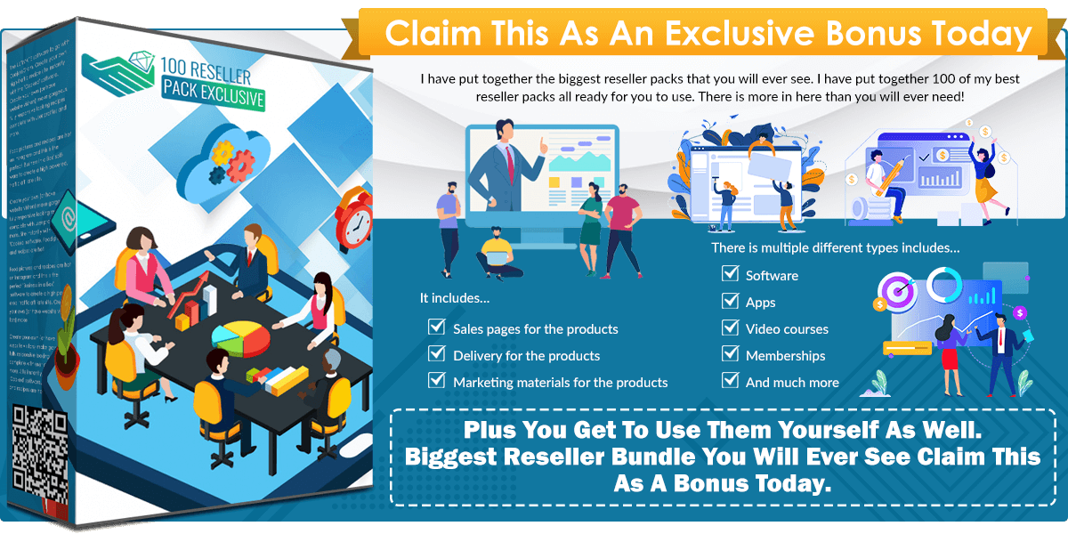 100 Reseller Pack Exclusive infographics template