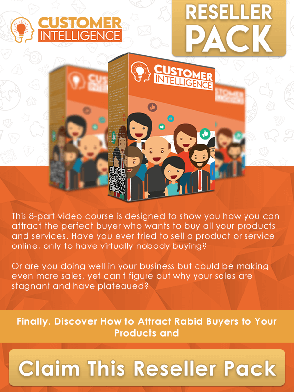 Customer Intelligence reseller pack