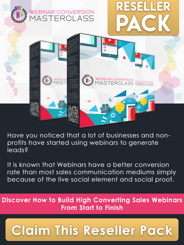 Webinar Conversion Masterclass